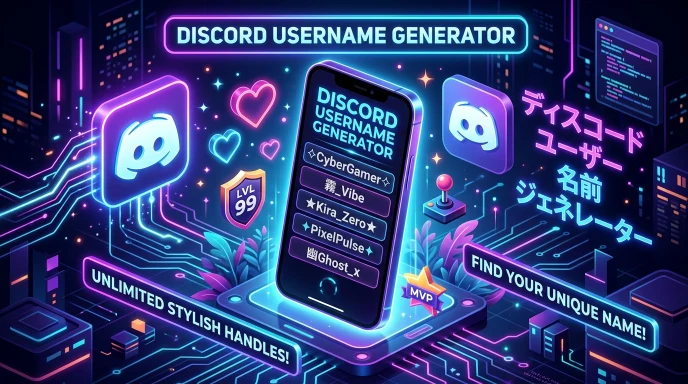 Discord Username Generator – Unique Names Fast