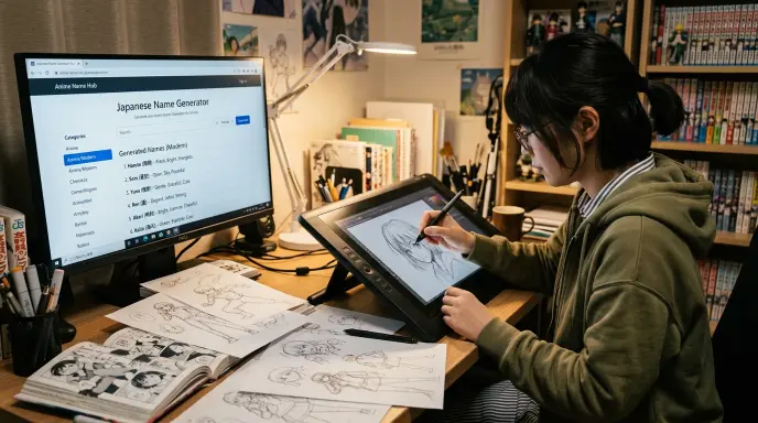 How the Name Database Is Built japanese girl name generator