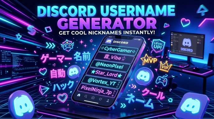 Discord Username Generator 1 How to Use Our Username Generator for Discord to Build a Unique Profile