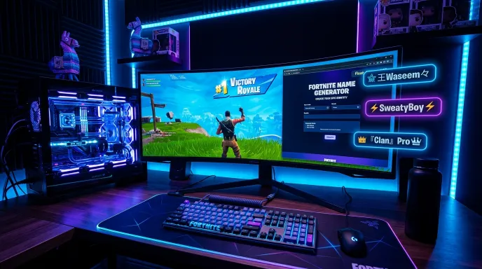 Random Fortnite Name Generator