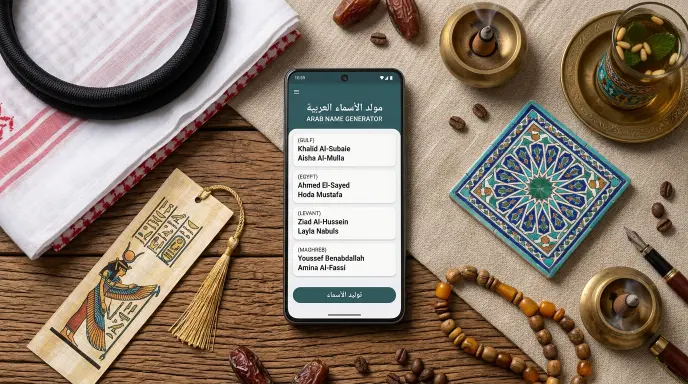 arabic names generator