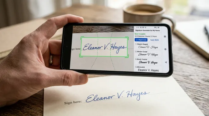 Signature Ideas Generator 4 Real World Examples 5