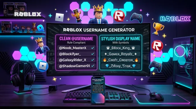 Roblox Username Generator
