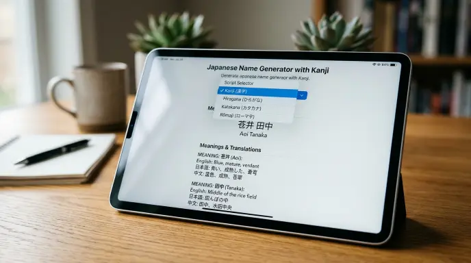 Unique Japanese Boy Names With Kanji and Meanings