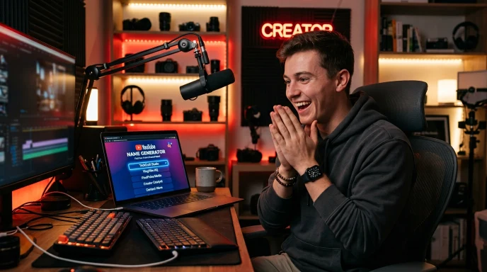 YouTube Name Generator – Unique Channel Names Fast
