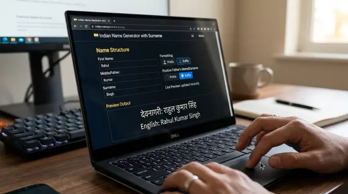 hindi name generator